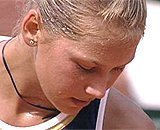 Курникова вышла на корт