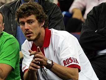 Марат Сафин на полуфинале Кубка Дэвиса в Москве. Фото daviscup.com Марат Сафин на полуфинале Кубка Дэвиса в Москве. Фото daviscup.com